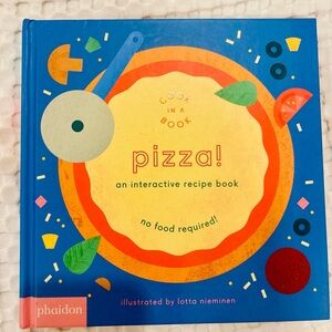 Phaidon Children’s Board Book – Interactive Pizza Adventure ~FUN~ 🍕📕 💚SALE 3/$25